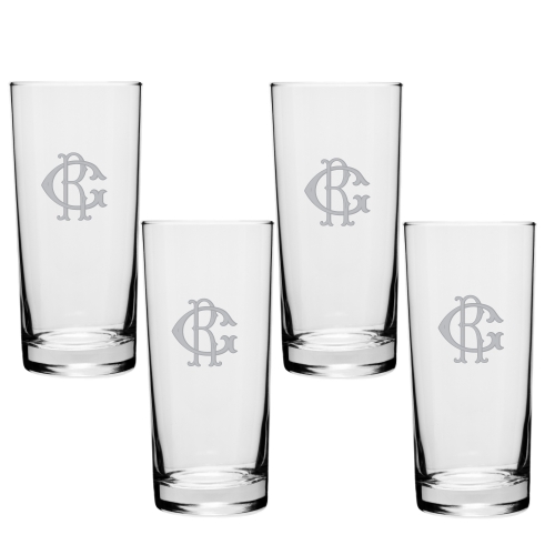 LVH Highballs, Set of 4 6\ Height x 3\ Width
15 oz, Each
Rim style:  Beaded

Includes personalization, choose a monogram, or letters in script or block. 
Imprint area:  4\H x 2\W

Care & Use:  Dishwasher safe.












